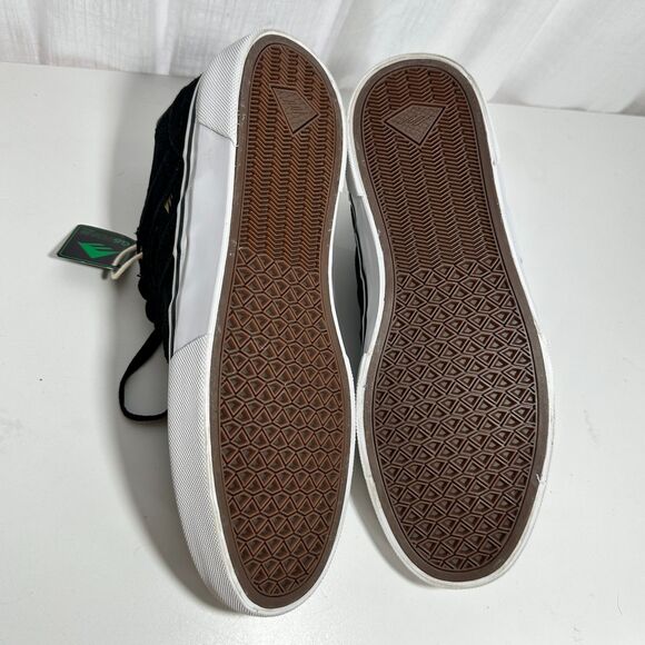 Emerica Tilt G6 Vulc Skateboard Shoes Black/White/Gold New In Box 10.5 10 1/2 main image 6